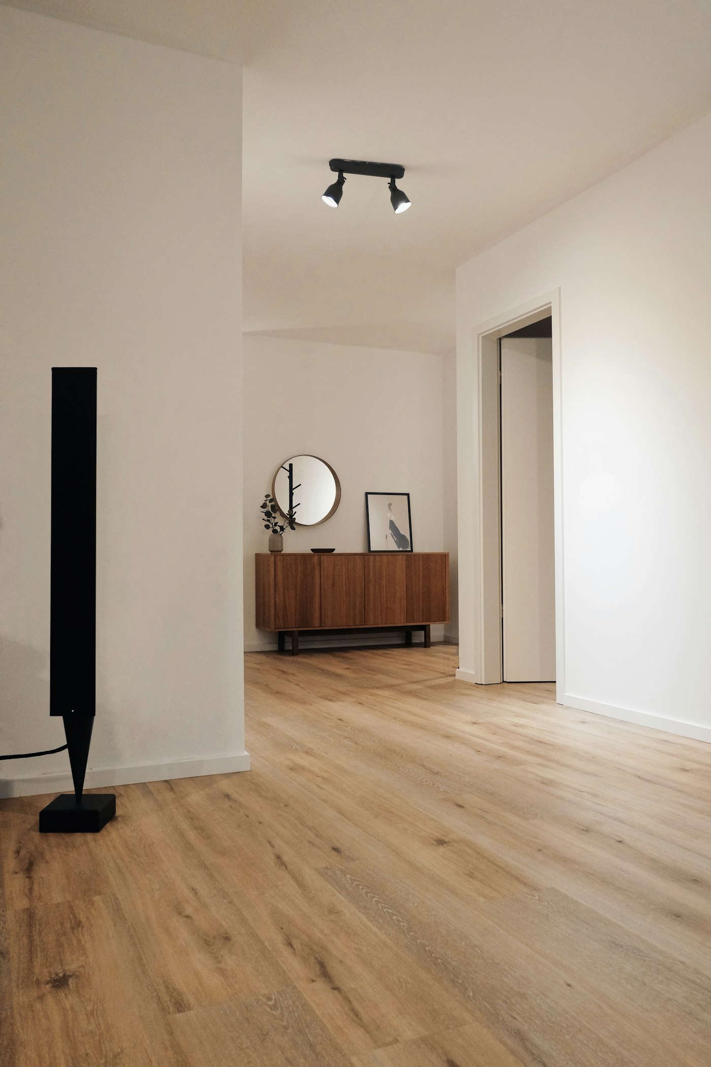 New hardwood flooring